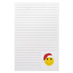 Santa Smiley Holiday cards and gifts. Stationery Design