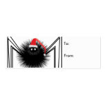 Santa Spider Gift Tags business cards