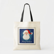 santa stamp bag