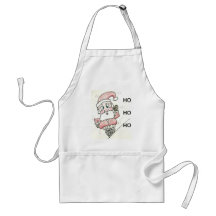 Santa Stuck Apron