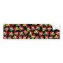 Santa Sugar Skull Bumper Sticker