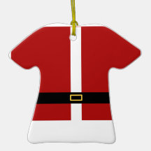 Santa Suit Christmas Tree Ornaments