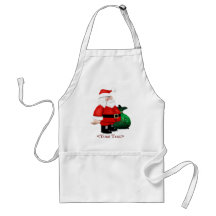 Santa Time Aprons