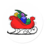 Santa Toy Sleigh