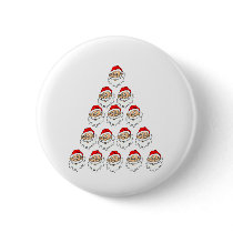 Santa Tree Button