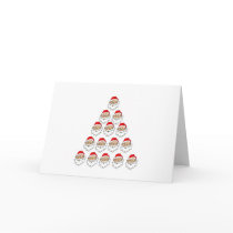 Santa Tree Card