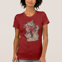 Santa with Children Tee Shirt