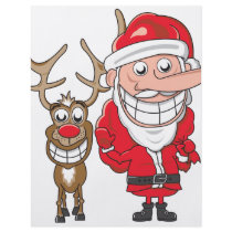 Santa with Rudolph Gifts Flyers