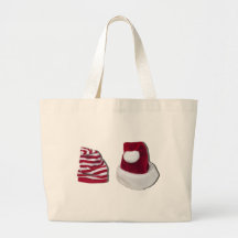 SantaAndHelperHats112810 Tote Bags