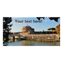 Sant'Angelo castle Photo Card Template