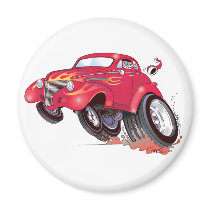 Santa's 39 Chevy magnets