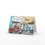 Santa's annual bike trade-in cards