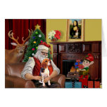 Santa's Beagle Card