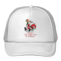 Santa's Big Night Out Trucker Hat