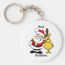 Santa's Buddy Keychains