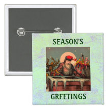 Santa's Chimney Button