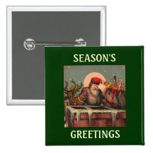 Santa's Chimney Button