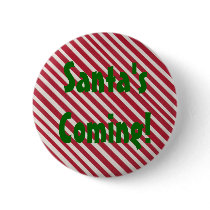 Santa's Coming Button