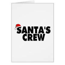 Santas Crew Card