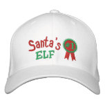 Santa's Elf Embroidered Hat