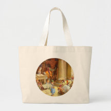 Santa's Elves Baking Christmas Cookies Bag