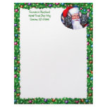 Santas German Shepherd Dogs BLK letterhead