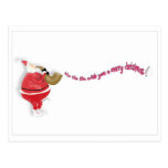 Santa's Greeting Post Card