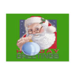 Santa's Greetings - Postcard