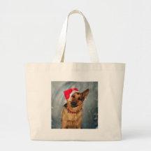 Santas helper canvas bag