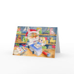 Santa's Helper Christmas card