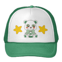 Santa's Helper Teddy Bear Hat