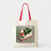 Santa's Helpers are shopping too!!! Bags