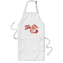 Santas Huge Package Aprons