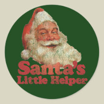 Santa's Little Helper stickers
