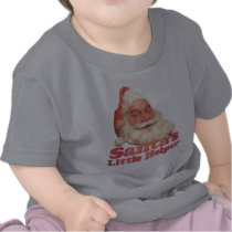 Santa's Little Helper T Shirts
