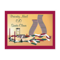 Santa's Mailroom Postcard