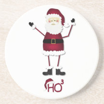 Santa's Math Drink Coasters