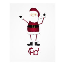 Santa's Math Letterhead Design