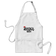 Santas Naughty Girl Apron