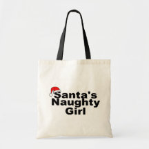 Santas Naughty Girl Bag