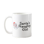Santas Naughty Girl Mugs