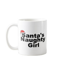 Santas Naughty Girl Coffee Mugs