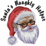 Santa's Naughty Helper embroidered shirts