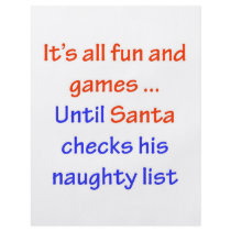 Santa's Naughty List