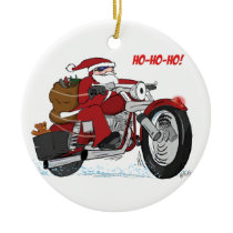 Santa's New Sled Ornament
