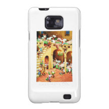 Santa's North Pole Elf Dormitory Samsung Galaxy SII Cover