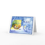 Santa's on his way! card