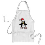 Santa's Penguin Mascot Apron