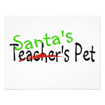 Santas Pet Custom Invitations