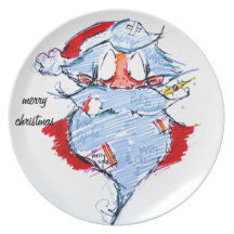 Santa's plate teller
